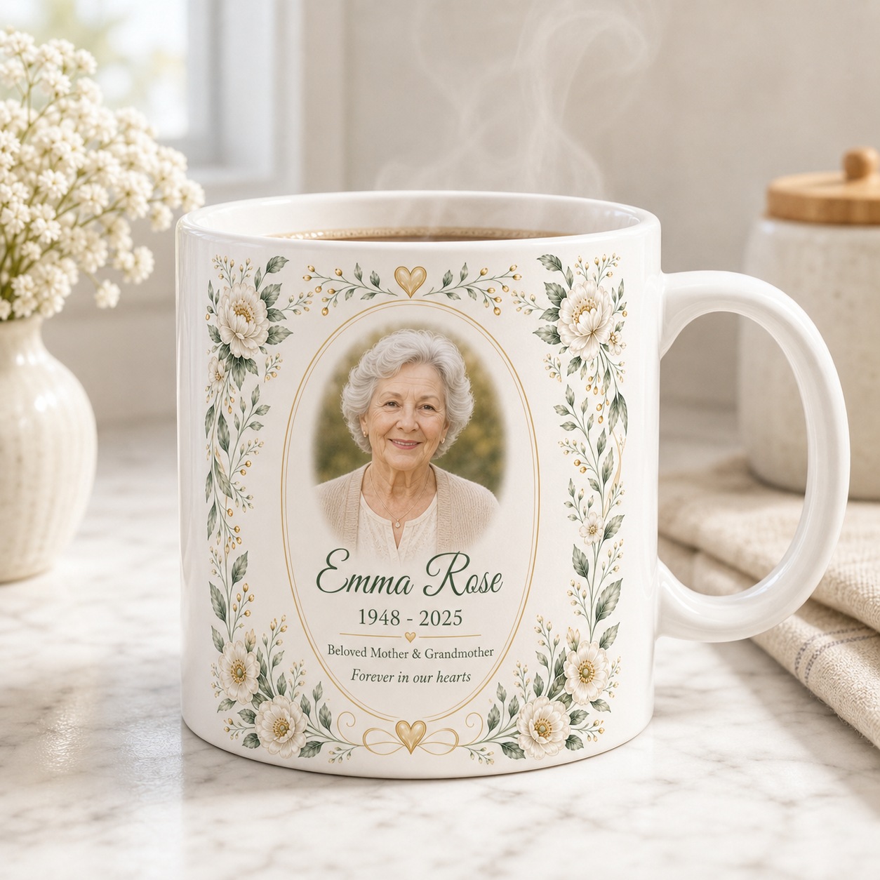 Personalized Memorial Mug product photo